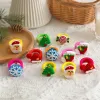 Colorful Christmas-themed children's fun rings details Picture